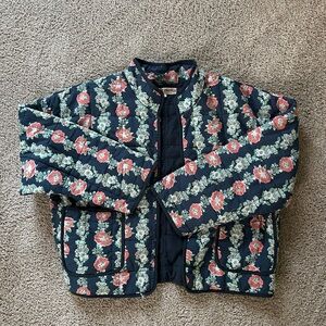 Free People Floral Jacket